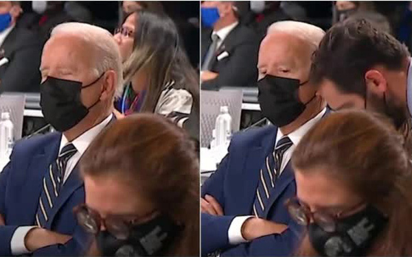 Tổng thống Joe Biden và những lần “ngủ gật” tốn nhiều giấy mực của truyền thông - Ảnh 4.