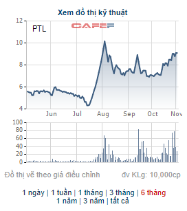 Ngôi sao Phương Nam đăng ký bán 11 triệu cổ phiếu Petroland (PTL) sau 3 tháng sở hữu - Ảnh 1.