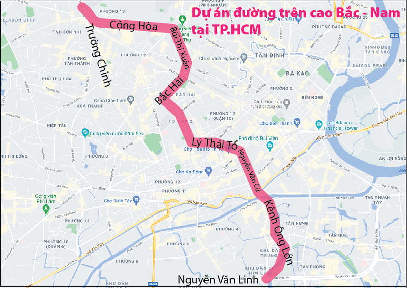 CII được Tp.HCM chấp thuận nghiên cứu tiền khả thi dự án đường trên cao Bắc – Nam với tổng đầu tư 30.000 tỷ - Ảnh 1. CII được Tp.HCM chấp thuận nghiên cứu tiền khả thi dự án đường trên cao Bắc – Nam với tổng đầu tư 30.000 tỷ - Ảnh 1.