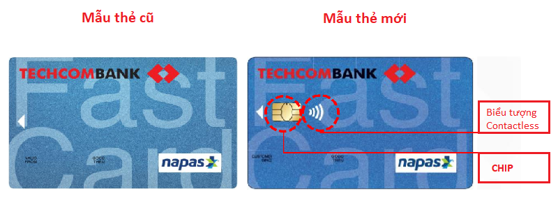 Thẻ ATM gắn chip, sử dụng, rút tiền: \