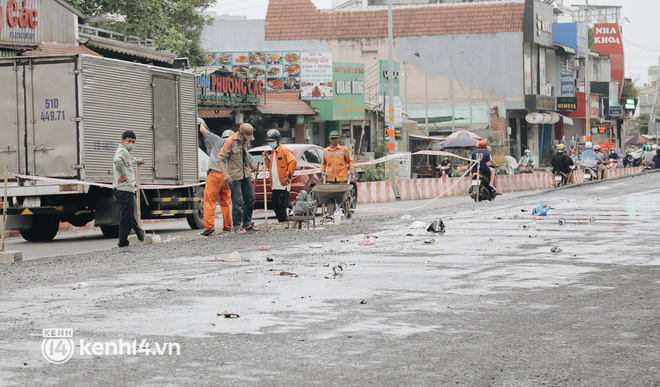 Công trình giao thông đầu tiên hoàn thành sau giãn cách xã hội ở Sài Gòn: Nhánh đầu tiên của cầu Bưng, trị giá hơn 500 tỉ đồng - Ảnh 12.