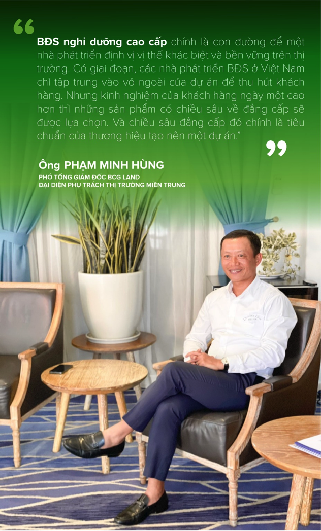 Ông Phạm Minh Hùng - Phó TGĐ BCG Land: Chúng tôi dành 15.000 tỷ phát triển dự án bất động sản miền Trung - Ảnh 4.