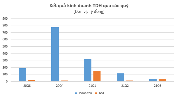 Nhà Thủ Đức (TDH) thu hơn 680 tỷ đồng trong 9 tháng sau loạt vụ thoái vốn công ty con - Ảnh 1.