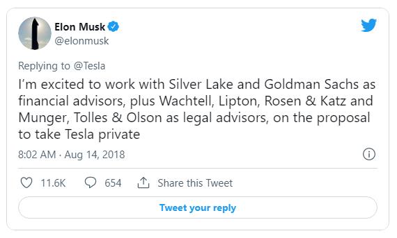 Điểm lại 7 dòng tweet gây bão của Elon Musk khiến cổ phiếu Tesla bốc hơi hàng tỷ USD - Ảnh 6.