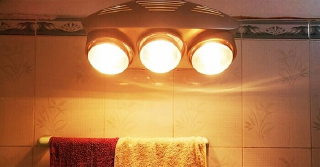 5 kiểu dùng đèn sưởi trong nhà tắm khiến da khô nứt, thậm chí dễ ...