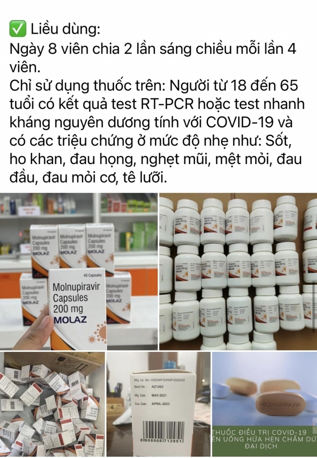 Tự ý mua thuốc điều trị COVID - Ảnh 1.