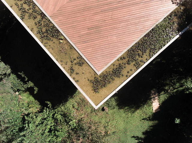  Nhà kính giữa rừng, điểm nhấn là đường nước quanh mái nhà phản chiếu mây trời: Hai chữ thôi - KIỆT TÁC!  - Ảnh 19.