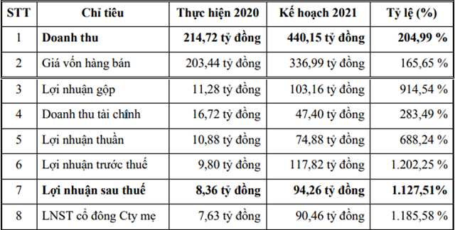 TEG: Chưa kịp ghi nhận lãi dự án, năm 2021 đặt kế hoạch lãi sau thuế tăng cao 11 lần lên 94 tỷ đồng - Ảnh 1.