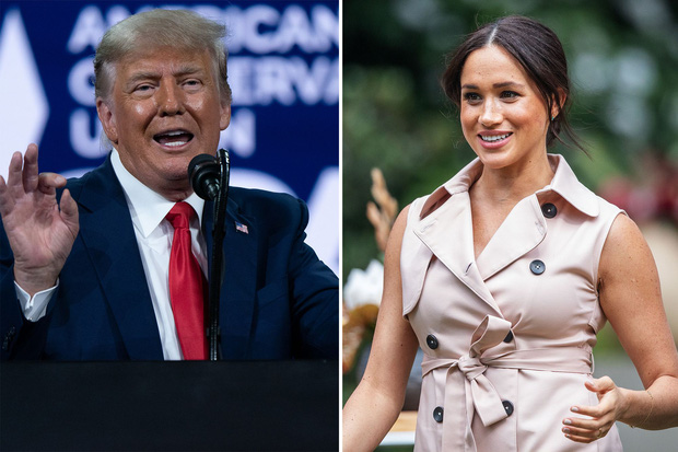 Cựu Tổng thống Donald Trump bất ngờ đưa ra lời nhận xét thẳng thừng về Meghan Markle trước loạt drama Hoàng gia hiện tại - Ảnh 1.