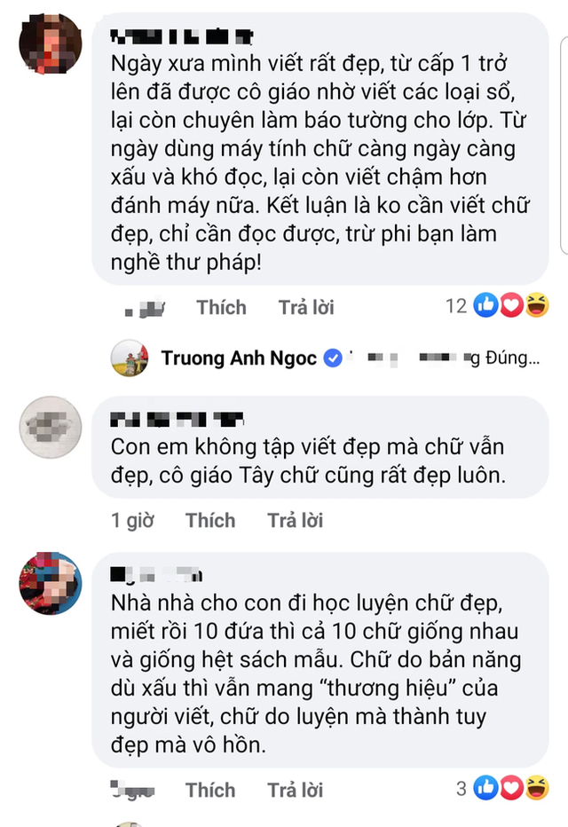 Nhà báo Trương Anh Ngọc và quan điểm gây bão: Vở sạch chữ đẹp, nét chữ nết người đã gò học sinh vào một khuôn mẫu mà không quan tâm đến tâm trạng của trẻ - Ảnh 4.