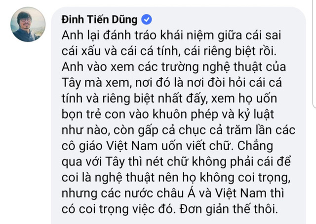 Nhà báo Trương Anh Ngọc và quan điểm gây bão: Vở sạch chữ đẹp, nét chữ nết người đã gò học sinh vào một khuôn mẫu mà không quan tâm đến tâm trạng của trẻ - Ảnh 6.