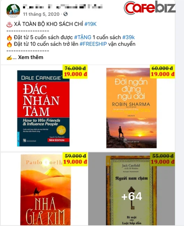  First News vạch trần 50 fanpage chuyên bán sách giả ở Việt Nam: Đắc Nhân Tâm, Nhân số học có giá vài trăm nghìn đồng, các fanpage dùng tên có vẻ trí thức rao bán đồng giá chỉ từ 1.000 đồng  - Ảnh 1.