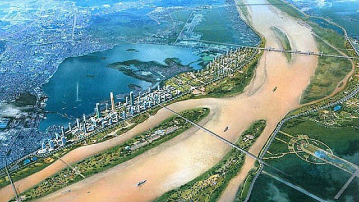 Quy hoạch phân khu đô thị sông Hồng: Tránh bê tông hóa, điều chỉnh quy hoạch tùy tiện - Ảnh 1.