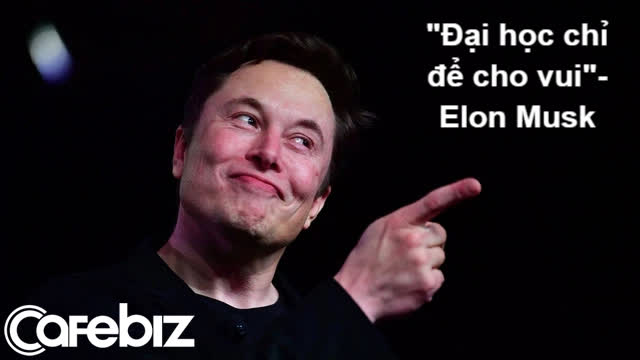 Elon Musk: Đại học cơ bản chỉ để cho vui chứ không phải để học  - Ảnh 1.