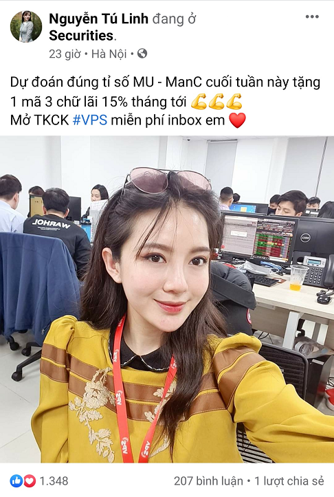 MC thể thao Tú Linh: Sáng làm broker chứng khoán, chiều bán bảo hiểm, tối lên trường quay - Ảnh 1.