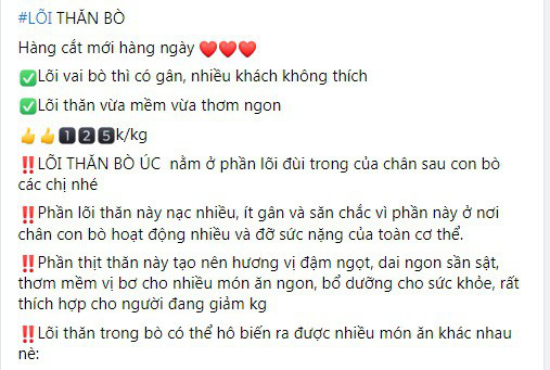  Lõi bò Úc siêu rẻ bán đầy chợ thực chất là bò gì? - Ảnh 1.