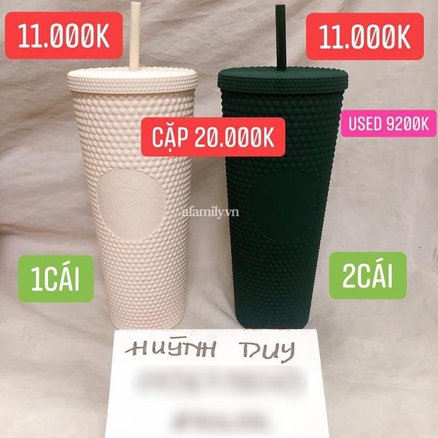 Ngã ngửa vì hiện tượng đầu cơ ly Starbucks, giá tăng chóng mặt một cách khó hiểu đến mức mua 1 triệu - bán lại tận 20 triệu cho 2 chiếc ly nhựa cũng cháy hàng - Ảnh 13.