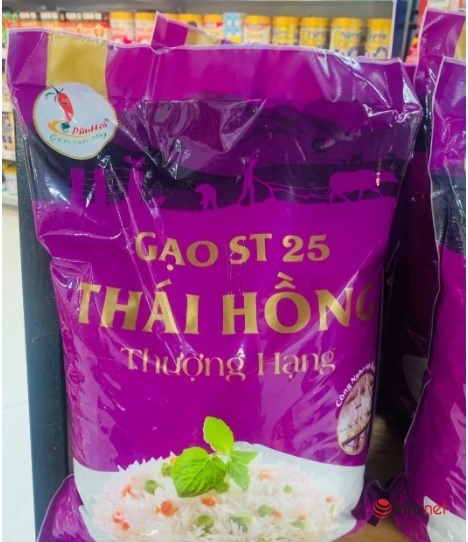 Thị trường vô vàn loại gạo ST25, khó biết thật giả - Ảnh 2.