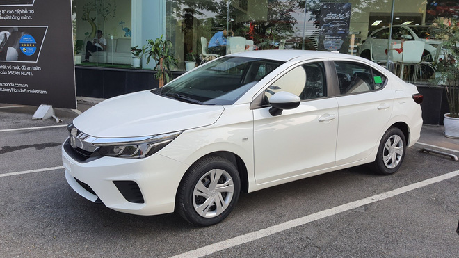 Honda City E 2021 ồ ạt về đại lý: Xe dịch vụ giá 499 triệu, vẫn số tự động,  đấu Toyota Vios số sàn