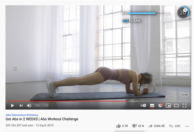 Chloe Ting - Búp bê tập Gym hay thiên tài Marketing: Cách tạo ra 1,8 tỷ lượt xem YouTube chỉ trong hơn 1 năm Covid - Ảnh 3. Chloe Ting - Búp bê tập Gym hay thiên tài Marketing: Cách tạo ra 1,8 tỷ lượt xem YouTube chỉ trong hơn 1 năm Covid - Ảnh 3.