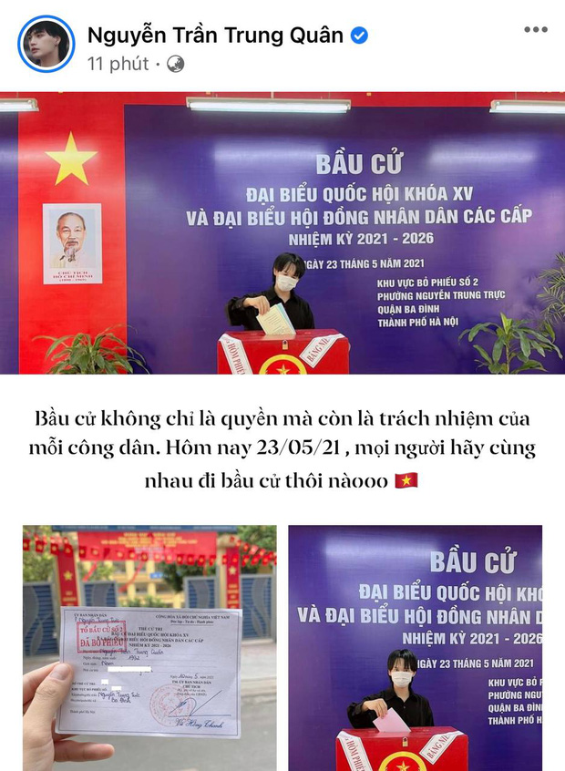 Sao Việt nô nức đi bầu cử: Tiểu Vy, Huyền My dậy sớm cùng dàn hậu bỏ phiếu, Khánh Vân từ Mỹ cũng hào hứng hưởng ứng - Ảnh 16.