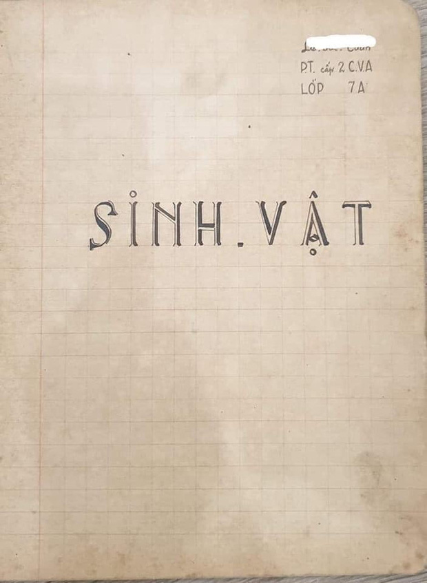 Cuốn vở Sinh học cách đây 64 năm: Ghi chép siêu nghệ thuật, hình vẽ đẹp mê hồn khiến học trò trỗi dậy động lực học hành! - Ảnh 1.