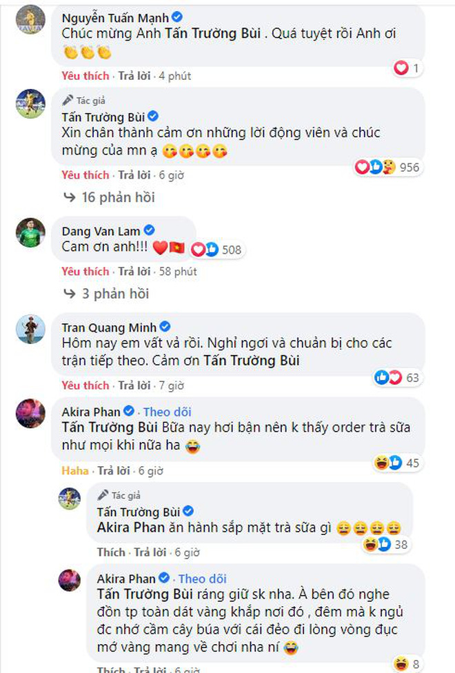 Thủ môn Tấn Trường xin lỗi vì để lọt lưới, NHM vào an ủi: Anh làm tốt quá rồi, nghỉ ngơi chút thôi - Ảnh 2. Thủ môn Tấn Trường xin lỗi vì để lọt lưới, NHM vào an ủi: Anh làm tốt quá rồi, nghỉ ngơi chút thôi - Ảnh 2.