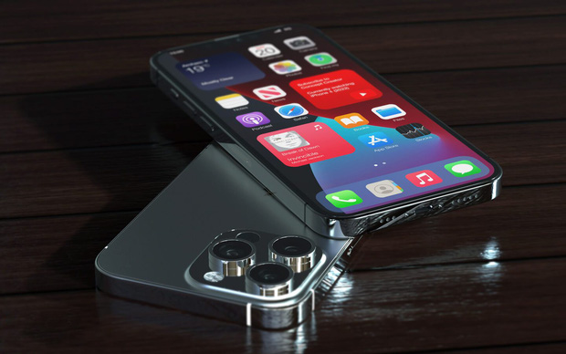 Lộ concept iPhone 13 Pro Max màu đen “bí ẩn”, nhưng sao lại thế này? - Ảnh 2.