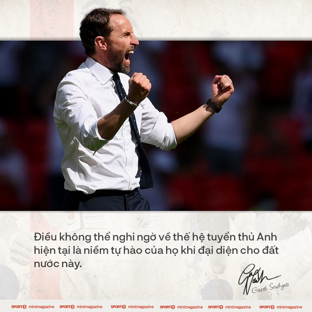 Tâm thư của HLV Gareth Southgate viết cho nước Anh: Nếu không có niềm tự hào dân tộc, cơ hội khoác áo Tam sư sẽ không bao giờ xuất hiện - Ảnh 5.