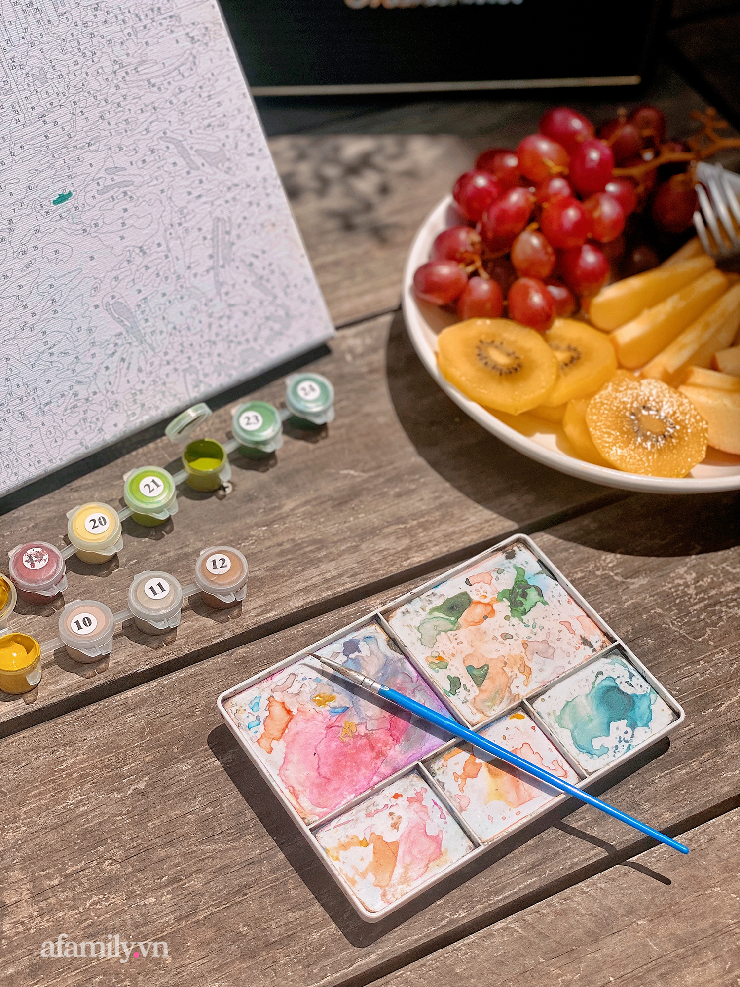 Tô tranh theo số trở thành thứ gây sốt tại Sài Gòn vì giết thời gian cực hiệu quả, có người còn kiếm được tiền trong đợt giãn cách xã hội - Ảnh 12.