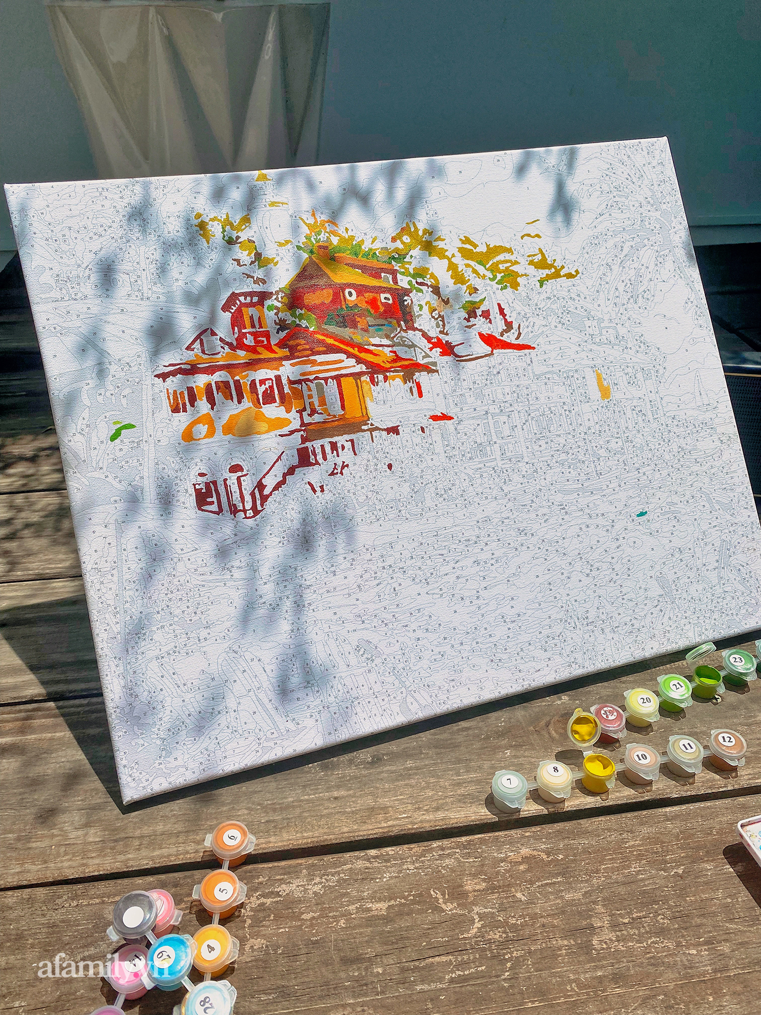 Tô tranh theo số trở thành thứ gây sốt tại Sài Gòn vì giết thời gian cực hiệu quả, có người còn kiếm được tiền trong đợt giãn cách xã hội - Ảnh 15.