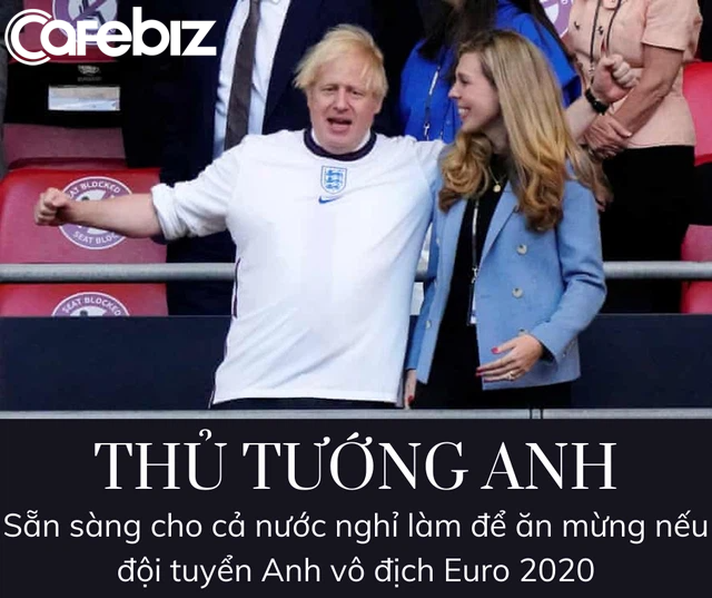 Thủ tướng Anh tuyên bố sẽ cho cả nước nghỉ làm nếu đội nhà vô địch Euro 2020 - Ảnh 1.