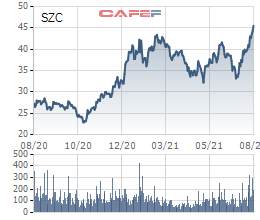 Sonadezi Châu Đức (SZC) dự chi 100 tỷ đồng trả cổ tức 2020, giá cổ phiếu tăng 45% so với đầu năm - Ảnh 2.