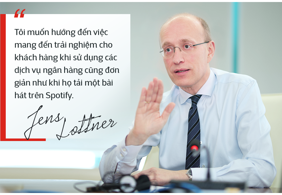 CEO Techcombank Jens Lottner: ‘Tôi muốn hướng đến cung cấp trải nghiệm dịch vụ khách hàng lý thú và đơn giản như khi tải bài hát trên Spotify! - Ảnh 6.