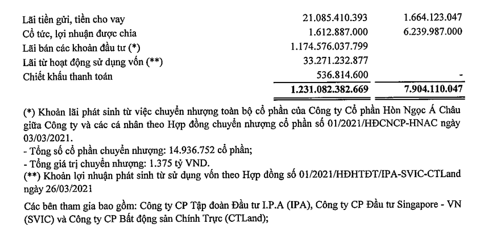 IPA Group lãi đột biến hơn 1.150 tỷ trong quý 2 nhờ thoái vốn khỏi Hòn Ngọc Á Châu - Ảnh 2. IPA Group lãi đột biến hơn 1.150 tỷ trong quý 2 nhờ thoái vốn khỏi Hòn Ngọc Á Châu - Ảnh 2.