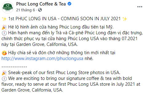 Toàn cảnh Phúc Long chính thức mở cửa chi nhánh ở Mỹ, dòng người xếp hàng dài hơn cả tiếng mới mua được ly trà đào huyền thoại - Ảnh 1.