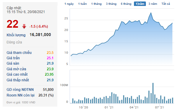 Dragon Capital thành công thoái 2 triệu cổ phiếu Đất Xanh (DXG), thu về gần 48 tỷ đồng - Ảnh 2.