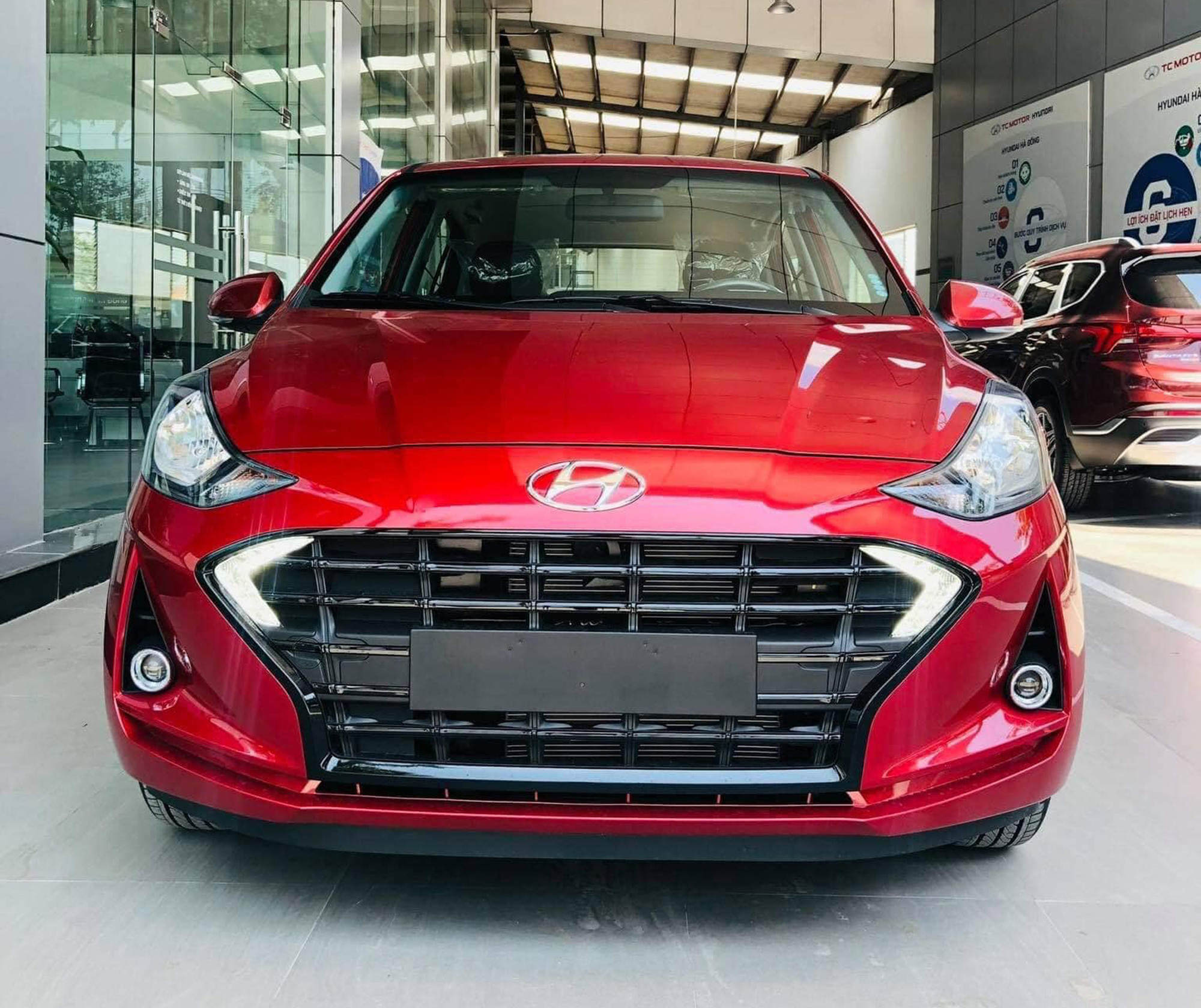 Hyundai Grand i10 2021 Giá xe lăn bánh  đánh giá thông số kỹ thuật 72021   Nguyễn An  Suzuki Bình Dương Ngôi Sao