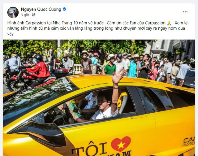  Nguyễn Quốc Cường lâng lâng nhớ về CarPassion 2011: Chuyến đi lịch sử của siêu xe Việt từng có sự đồng hành của Minh Nhựa, Cường Luxury  - Ảnh 1.
