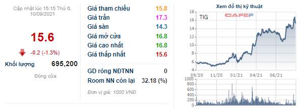 Nắm giữ gần nghìn tỷ cổ phiếu TCM & LCG, ông Nguyễn Văn Nghĩa tiếp tục đầu tư lớn vào TIG - Ảnh 2.