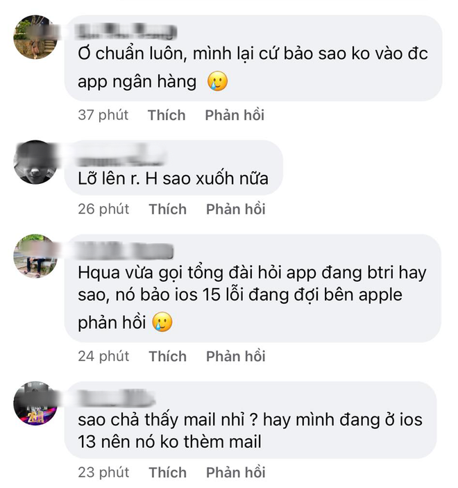  Nhiều người dùng iPhone gặp lỗi đăng nhập app Vietcombank, ngân hàng bất ngờ gửi email khuyến nghị về việc nâng cấp lên iOS 15  - Ảnh 2.