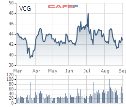 Vinaconex (VCG): Lợi nhuận 6 tháng sau kiểm toán giảm 13% xuống 217 tỷ đồng - Ảnh 1.