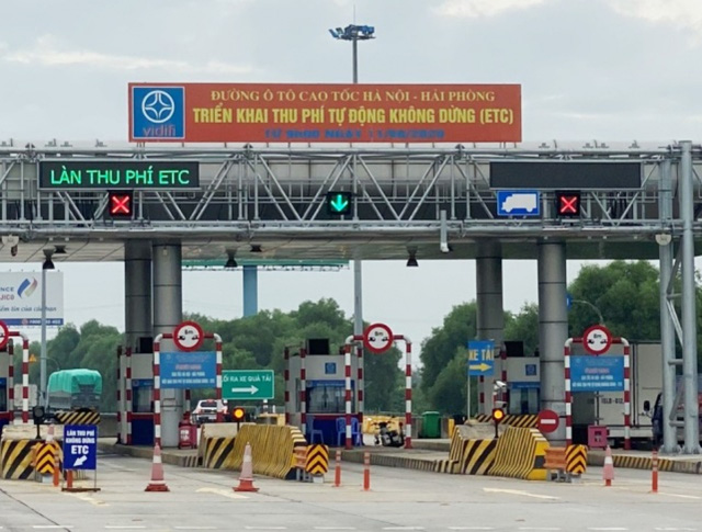 Bộ GTVT đồng ý chỉ thu phí không dừng ở cao tốc Hà Nội - Hải Phòng - Ảnh 1.