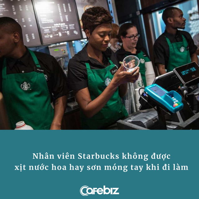 ‘Luật ngầm’ trong mỗi cửa hàng Starbucks khiến nhân viên không được xịt nước hoa, sơn móng tay hay… nhíu mày, đọc xong chỉ muốn ‘tiền đình’! - Ảnh 2.