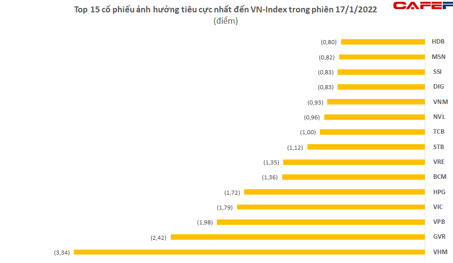 VN-Index giảm mạnh nhất 5 tháng với hàng trăm mã giảm sàn, vốn hóa HoSE bốc hơi gần 170.000 tỷ đồng - Ảnh 2.