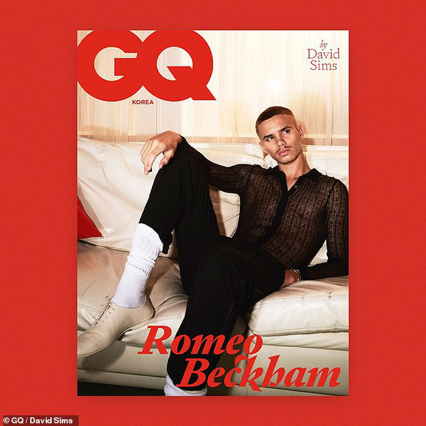 Con trai cưng Romeo Beckham vừa lên bìa GQ Korea, 2 cụ thân sinh bèn khen hết lời! - Ảnh 2.