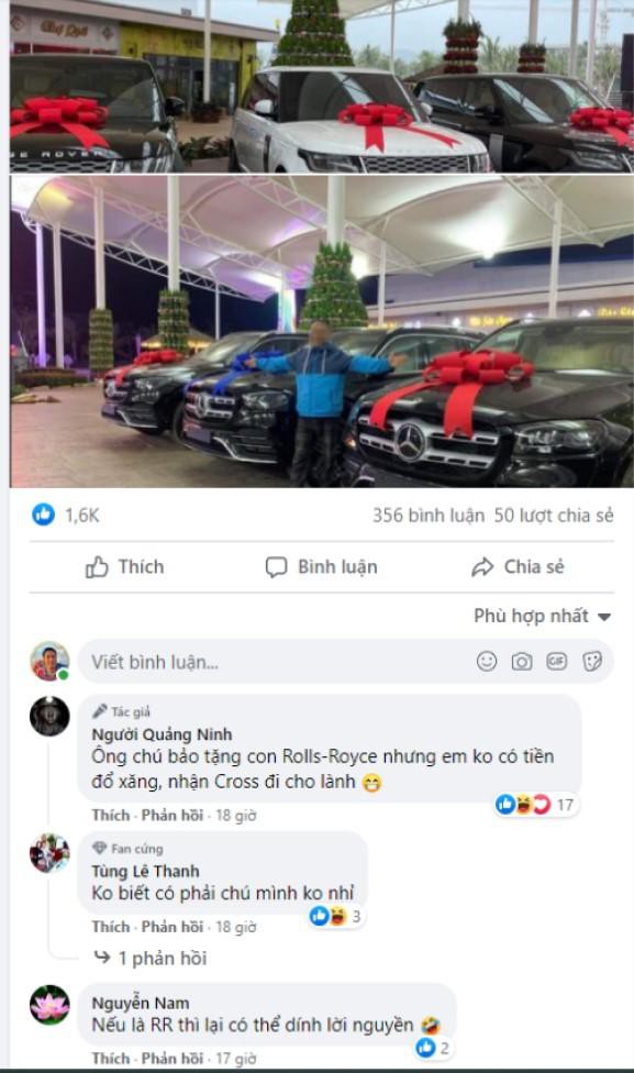  Lãnh đạo doanh nghiệp ở Quảng Ninh lên tiếng việc mua siêu xe thưởng tết cho nhân viên  - Ảnh 1.