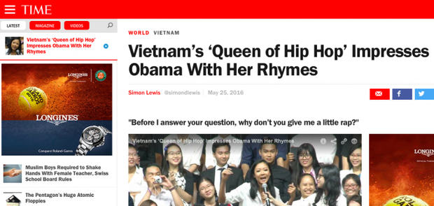 Cựu Tổng thống Barack Obama từng yêu cầu Suboi rap tặng 1 đoạn, màn rap tưởng cho vui ai ngờ được cả thế giới chú ý - Ảnh 3.