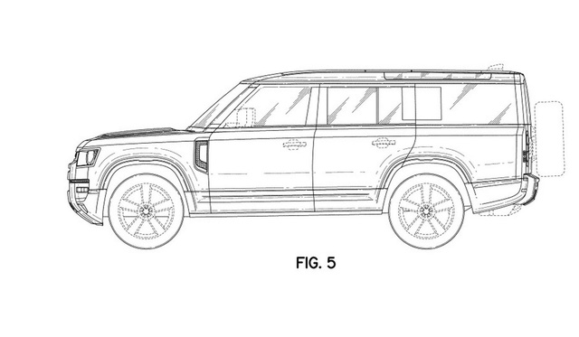 Land Rover Defender phiên bản kéo dài dần lộ diện - Xe off-road cao cấp cho giới nhà giàu - Ảnh 5.