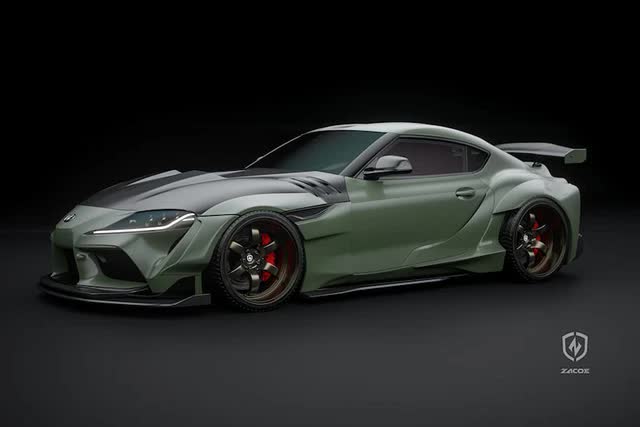 Toyota GR Supra có bản độ thân rộng siêu hầm hố, nhưng hàm lượng sợi carbon mới là điều đáng chú ý  - Ảnh 5.